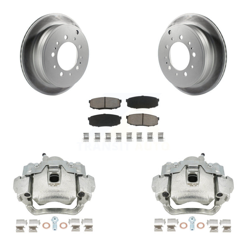 Transit Auto KCG-100312C Disc Brake Kit for 2008-2015 Lexus LX570, Toyota Land Cruiser - Rear product image