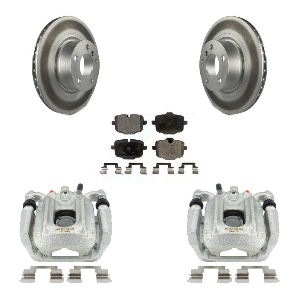 Transit Auto KCG-100312P Disc Brake Kit for 2012 BMW X3 - Rear product image