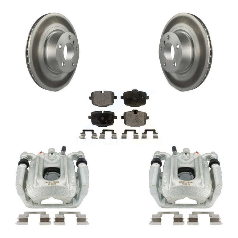 Transit Auto KCG-100312P Disc Brake Kit for 2012 BMW X3 - Rear product image