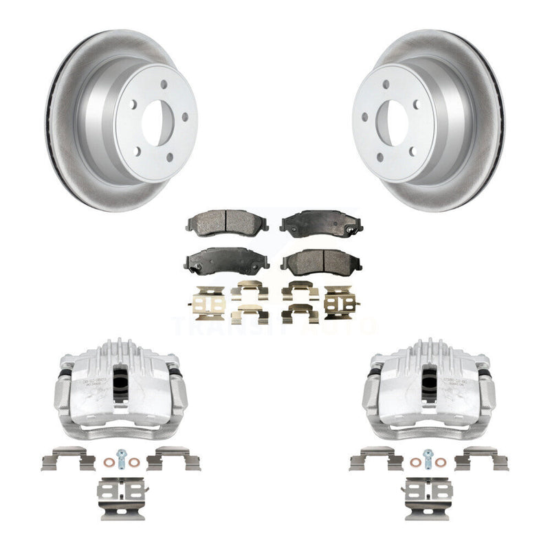 Transit Auto KCG-100312T Disc Brake Kit for 1998-2003 Chevrolet S10 - Rear product image