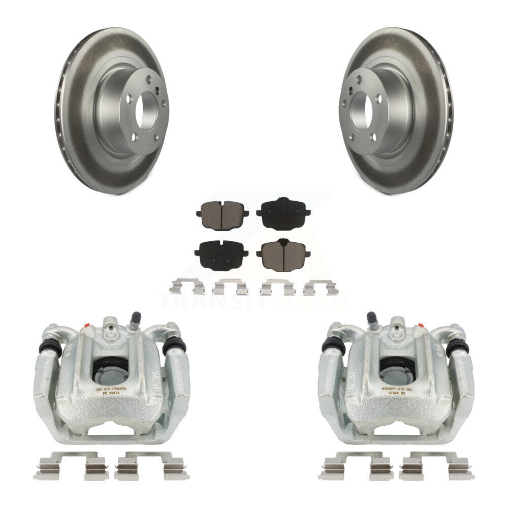 Transit Auto KCG-100313C Disc Brake Kit for 2012 BMW X3 - Rear product image