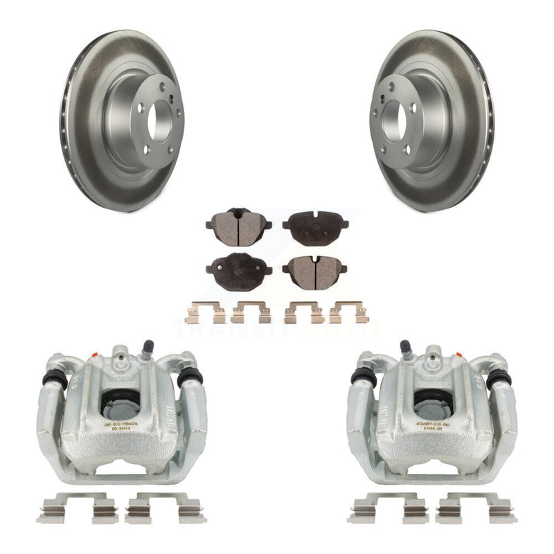 Transit Auto KCG-100313P Disc Brake Kit for 2011-2018 BMW X4, BMW X3 - Rear product image