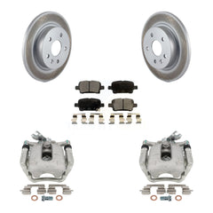 Transit Auto KCG-100313T Disc Brake Kit for 2016 Chevrolet Cruze - Rear product image