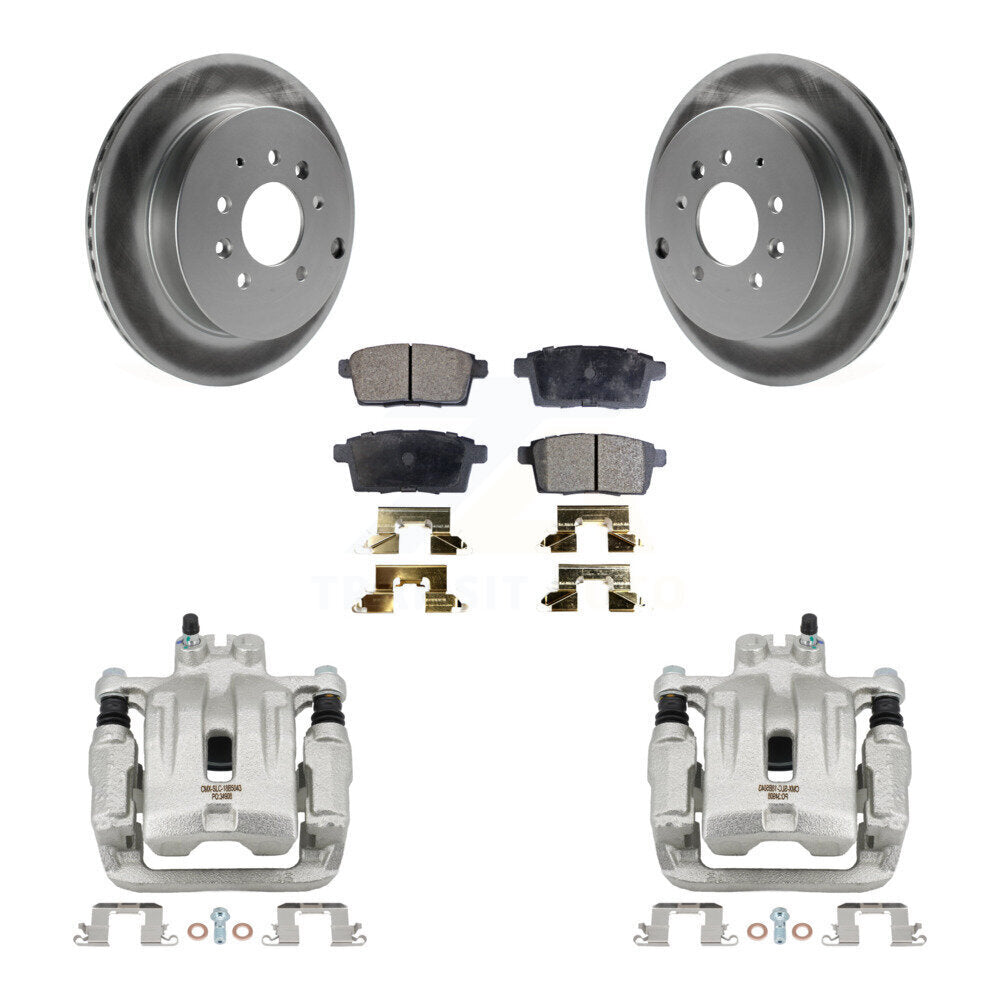 Transit Auto KCG-100314P Disc Brake Kit for 2007-2012 Ford Edge, Lincoln MKX, Mazda CX-7 - Rear product image