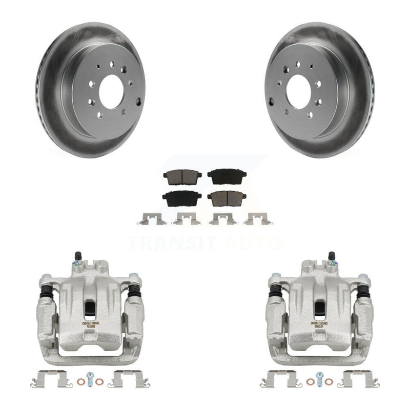 Transit Auto KCG-100315C Disc Brake Kit for 2007-2012 Ford Edge, Lincoln MKX, Mazda CX-7 - Rear product image