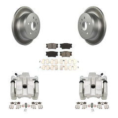 Transit Auto KCG-100315S Disc Brake Kit for 2012-2018 Lexus ES300h, Lexus ES350, Toyota Avalon & more - Rear product image