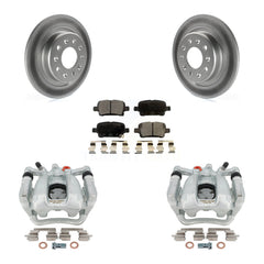 Transit Auto KCG-100315T Disc Brake Kit for 2017-2020 Buick Regal Sportback, Buick Regal TourX, Buick LaCrosse - Rear product image