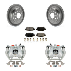 Transit Auto KCG-100316T Disc Brake Kit for 2016-2020 Chevrolet Equinox, GMC Terrain, Chevrolet Malibu - Rear product image