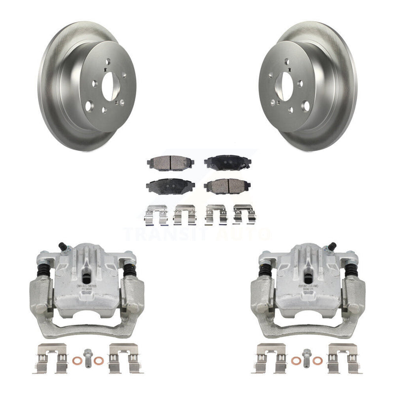 Transit Auto KCG-100319P Disc Brake Kit for 2013-2022 Subaru Crosstrek, Subaru Impreza, Subaru Forester & more - Rear product image