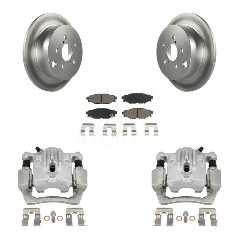 Transit Auto KCG-100320C Disc Brake Kit for 2013-2022 Subaru Crosstrek, Subaru Impreza, Subaru Forester & more - Rear product image