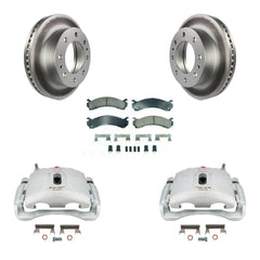 Transit Auto KCG-100320N Disc Brake Kit for 2001-2020 Chevrolet Express 4500, GMC Savana 4500, GMC Sierra 3500 Classic & more - Front product image