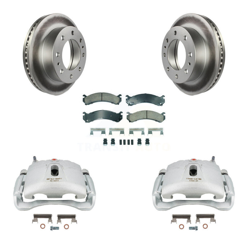 Transit Auto KCG-100320N Disc Brake Kit for 2001-2020 Chevrolet Express 4500, GMC Savana 4500, GMC Sierra 3500 Classic & more - Front product image