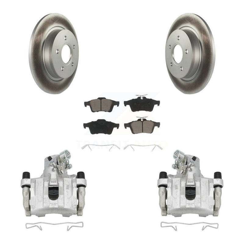 Transit Auto KCG-100321C Disc Brake Kit for 2004-2013 Volvo C30, Volvo C70, Volvo S40 & more - Rear product image