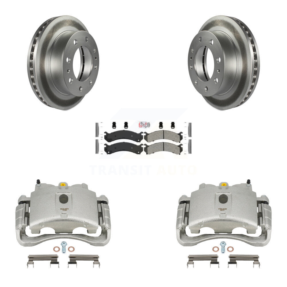 Transit Auto KCG-100321N Disc Brake Kit for 1999-2020 Chevrolet Express 2500, Chevrolet Silverado 1500 HD Classic, Chevrolet Silverado 2500 HD Classic & more - Front product image