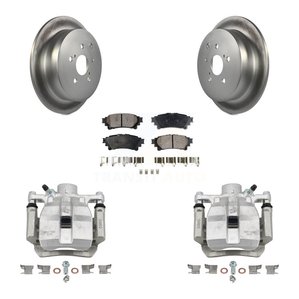 Transit Auto KCG-100321P Disc Brake Kit for 2010-2012 Lexus RX450h, Toyota Sienna, Lexus RX350 - Rear product image