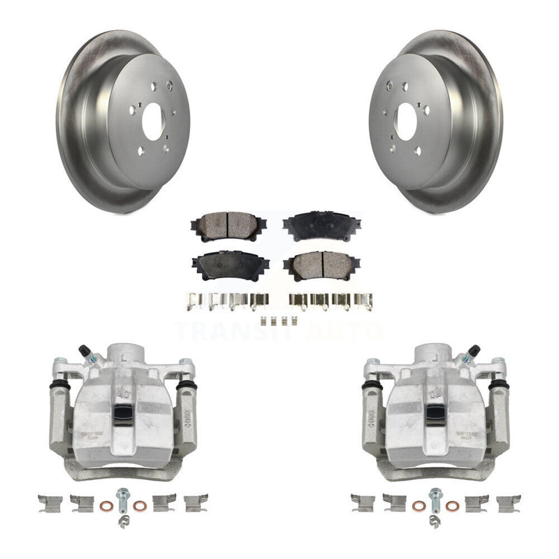 Transit Auto KCG-100321P Disc Brake Kit for 2010-2012 Lexus RX450h, Toyota Sienna, Lexus RX350 - Rear product image