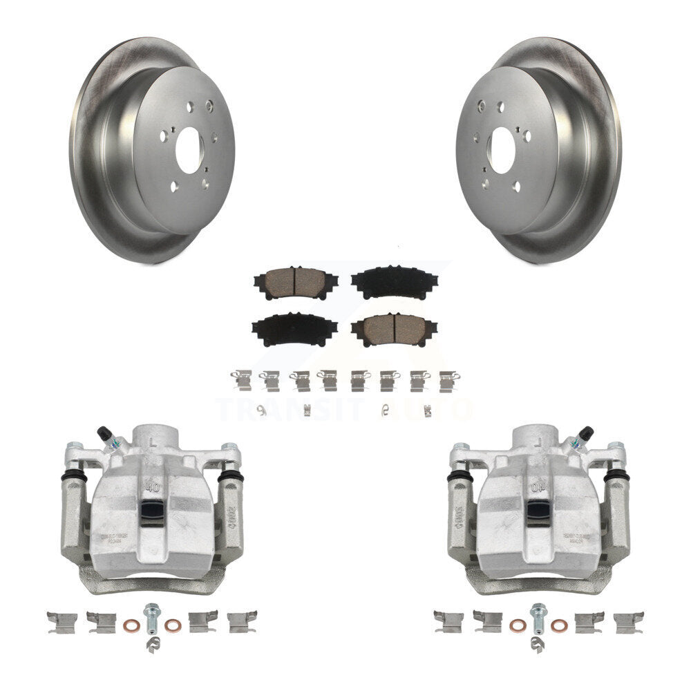 Transit Auto KCG-100322C Disc Brake Kit for 2010-2012 Lexus RX450h, Toyota Sienna, Lexus RX350 - Rear product image