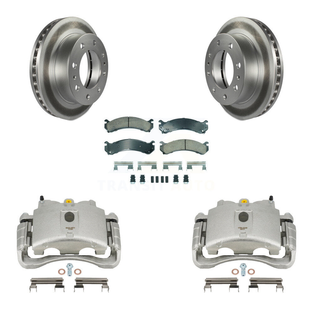 Transit Auto KCG-100323N Disc Brake Kit for 1999-2020 Chevrolet Express 2500, Chevrolet Silverado 1500 HD Classic, Chevrolet Silverado 2500 HD Classic & more - Front product image