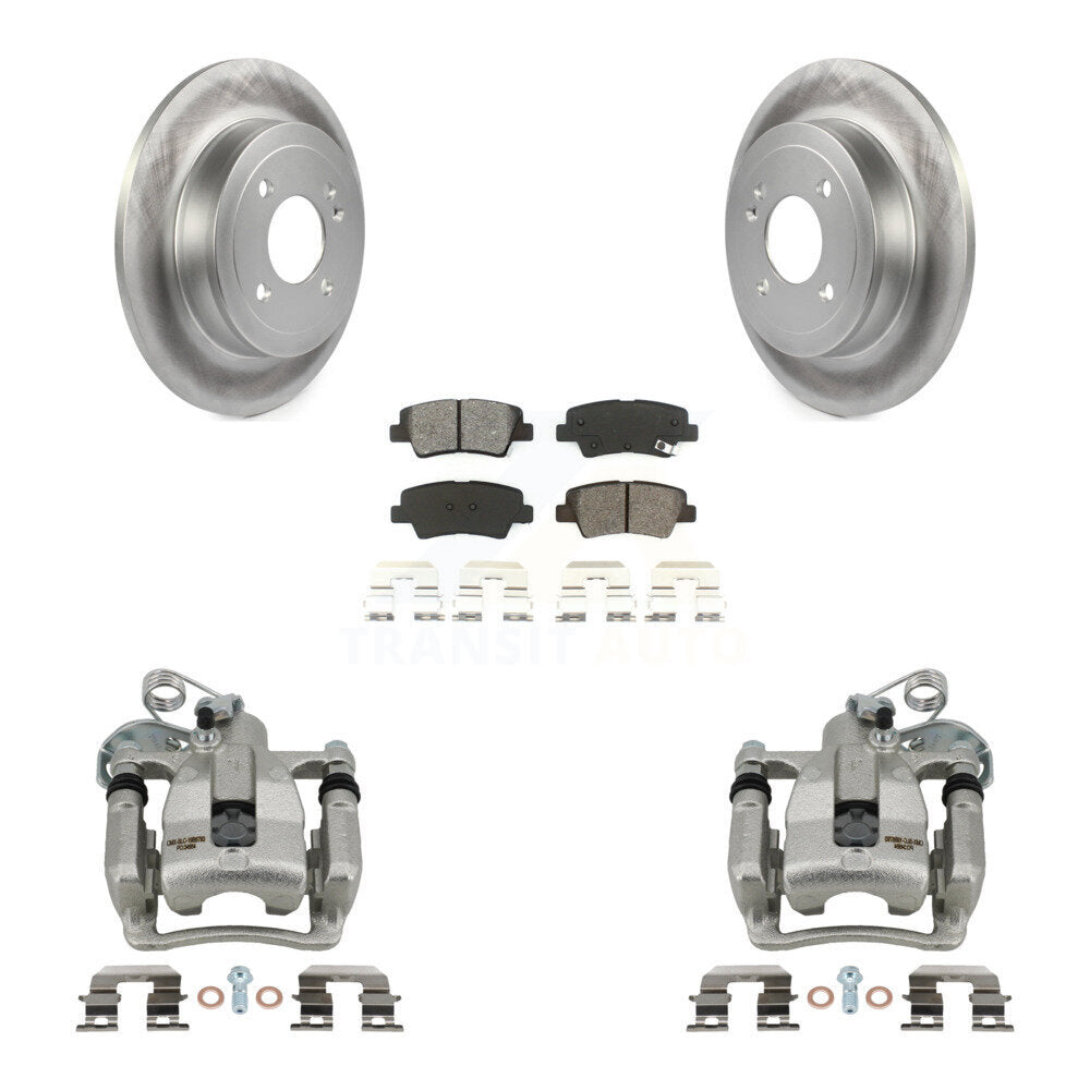 Transit Auto KCG-100323S Disc Brake Kit for 2012-2016 Hyundai Accent - Rear product image