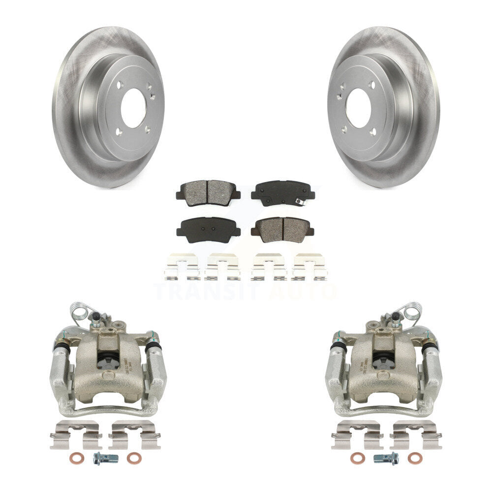Transit Auto KCG-100324S Disc Brake Kit for 2012-2017 Kia Rio - Rear product image