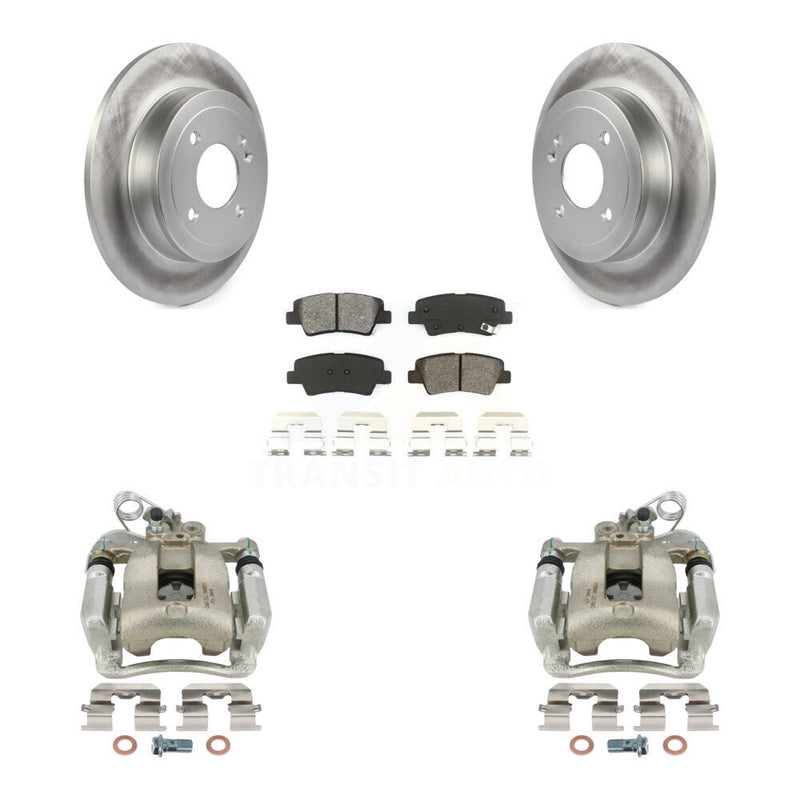 Transit Auto KCG-100324S Disc Brake Kit for 2012-2017 Kia Rio - Rear product image