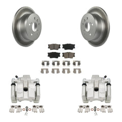 Transit Auto KCG-100326C Disc Brake Kit for 2012-2018 Lexus ES300h, Lexus ES350, Toyota Avalon & more - Rear product image