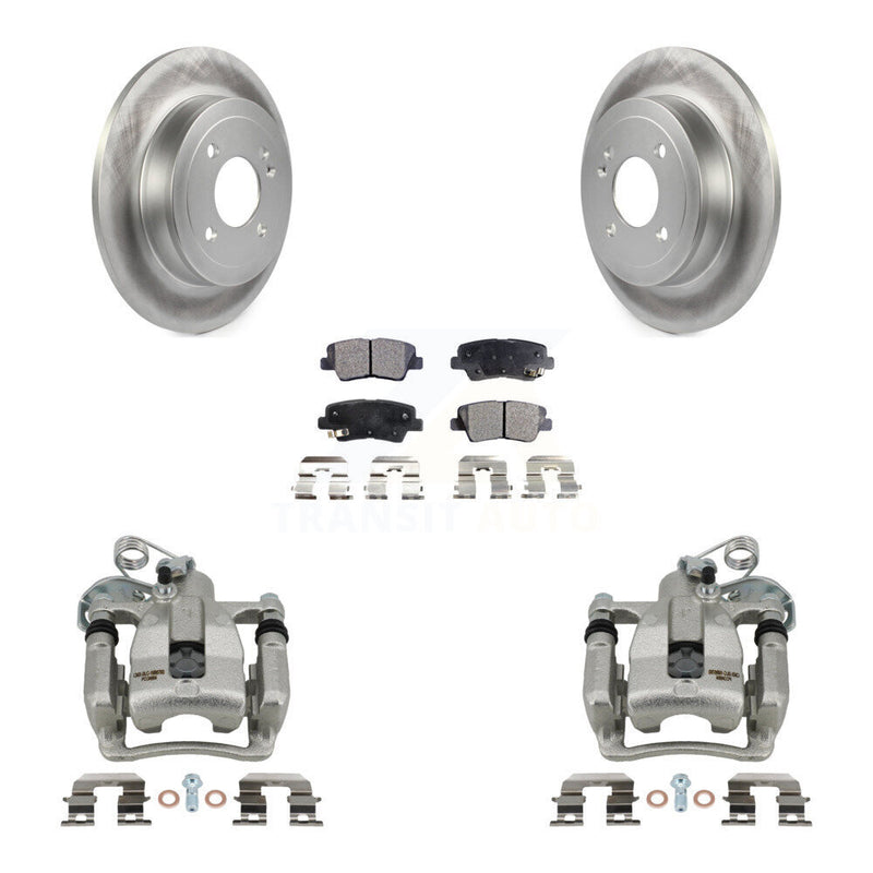 Transit Auto KCG-100326T Disc Brake Kit for 2012-2016 Hyundai Accent - Rear product image