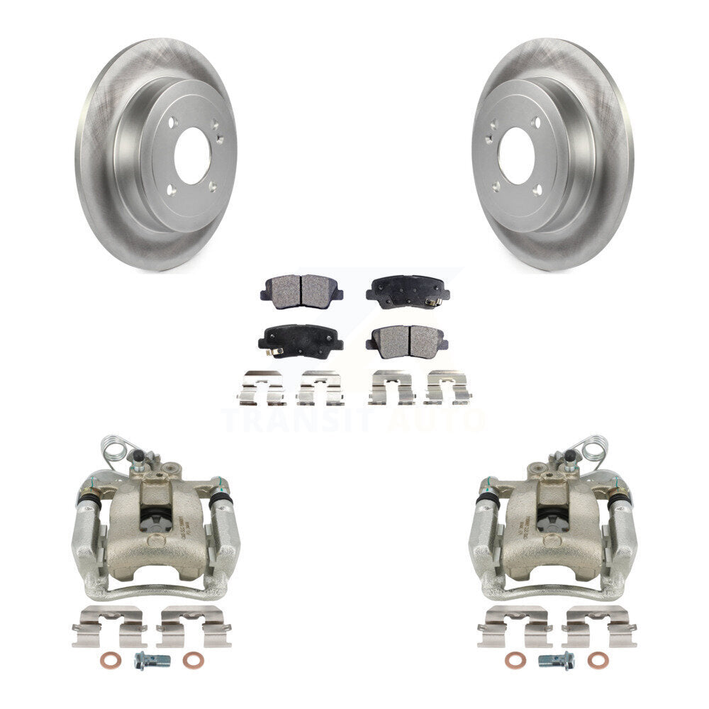 Transit Auto KCG-100327T Disc Brake Kit for 2012-2017 Kia Rio - Rear product image