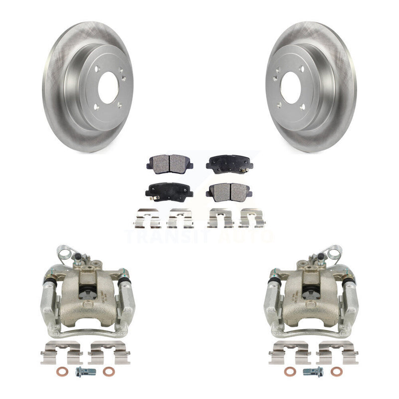 Transit Auto KCG-100327T Disc Brake Kit for 2012-2017 Kia Rio - Rear product image