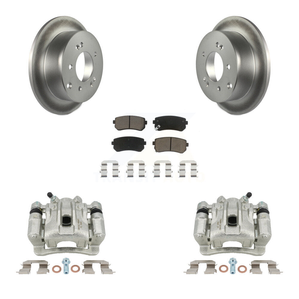 Transit Auto KCG-100330C Disc Brake Kit for 2010-2013 Kia Forte5, Kia Forte, Kia Forte Koup - Rear product image