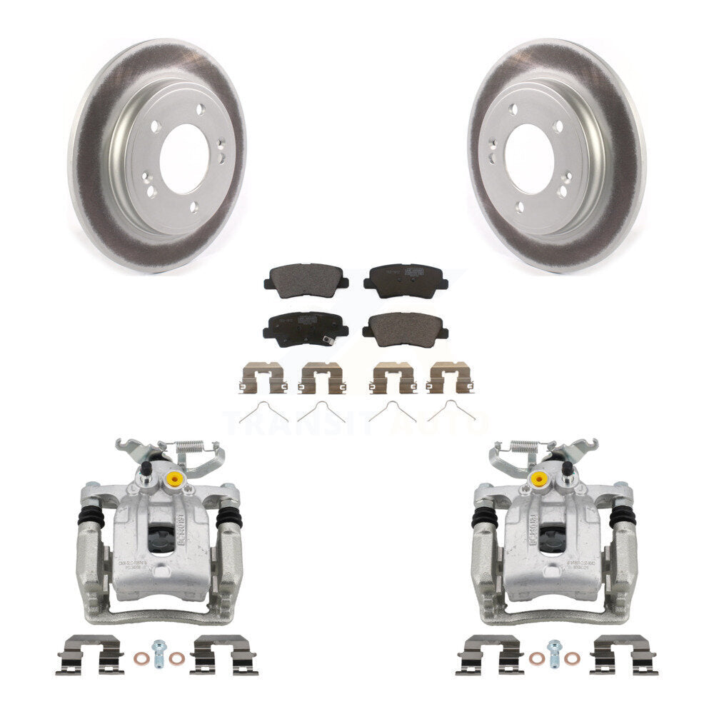 Transit Auto KCG-100330T Disc Brake Kit for 2017-2022 Kia Niro, Hyundai Elantra, Hyundai Ioniq - Rear product image