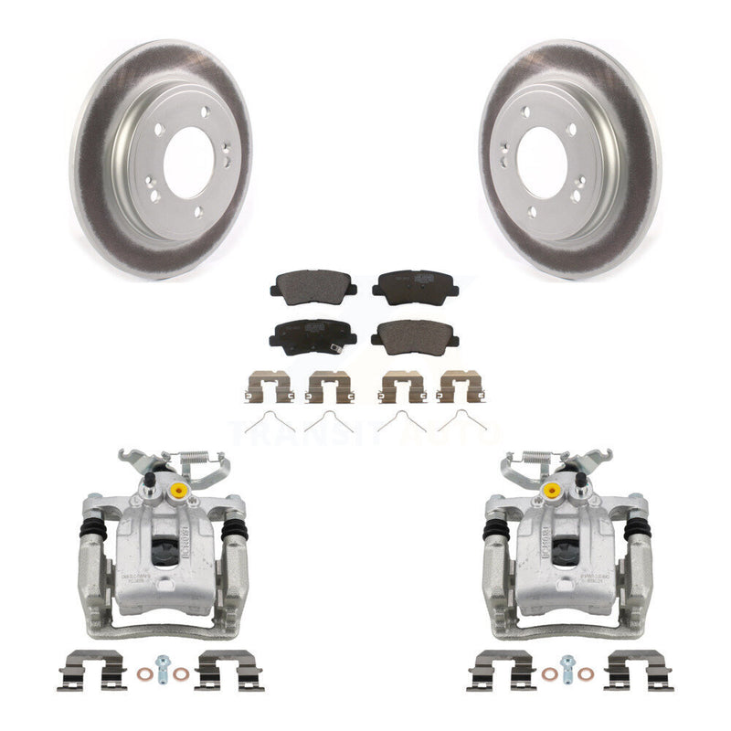 Transit Auto KCG-100330T Disc Brake Kit for 2017-2022 Kia Niro, Hyundai Elantra, Hyundai Ioniq - Rear product image