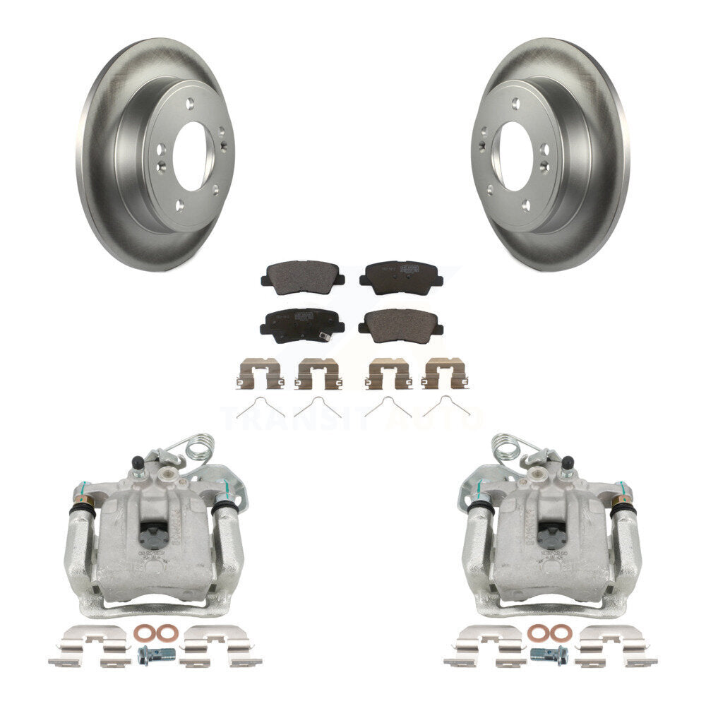 Transit Auto KCG-100331T Disc Brake Kit for 2017-2020 Hyundai Elantra - Rear product image