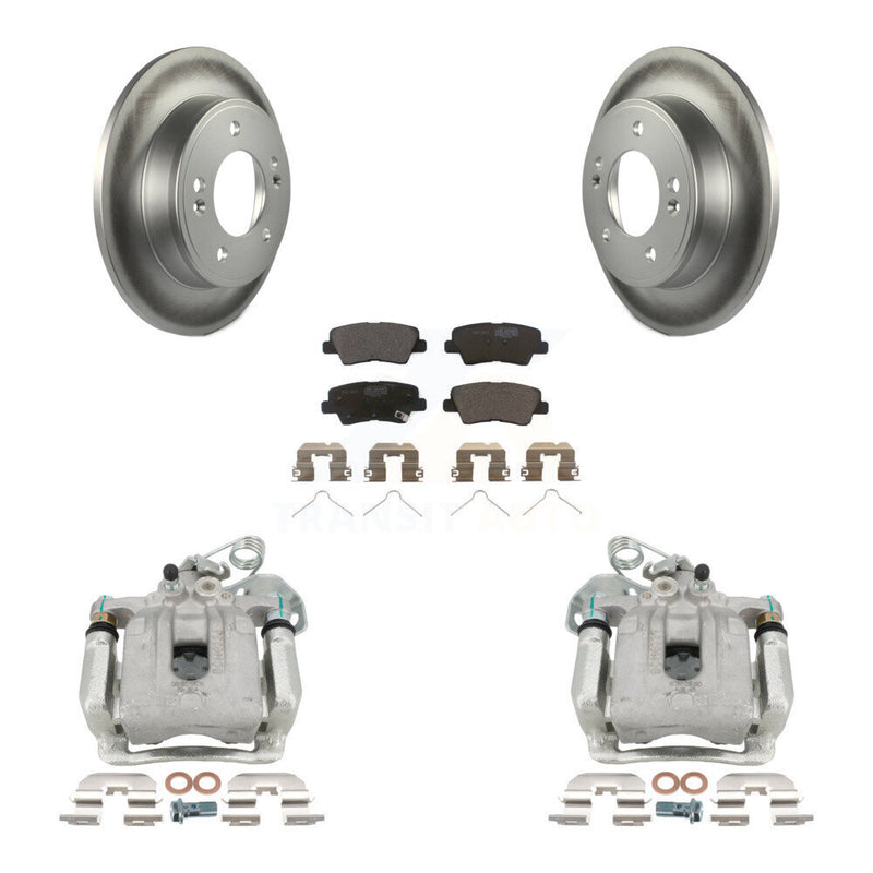 Transit Auto KCG-100331T Disc Brake Kit for 2017-2020 Hyundai Elantra - Rear product image