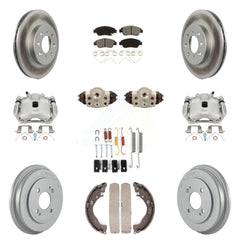 Transit Auto KCG-100332S Disc Brake Kit for 2009-2013 Honda Fit - Front and Rear product image