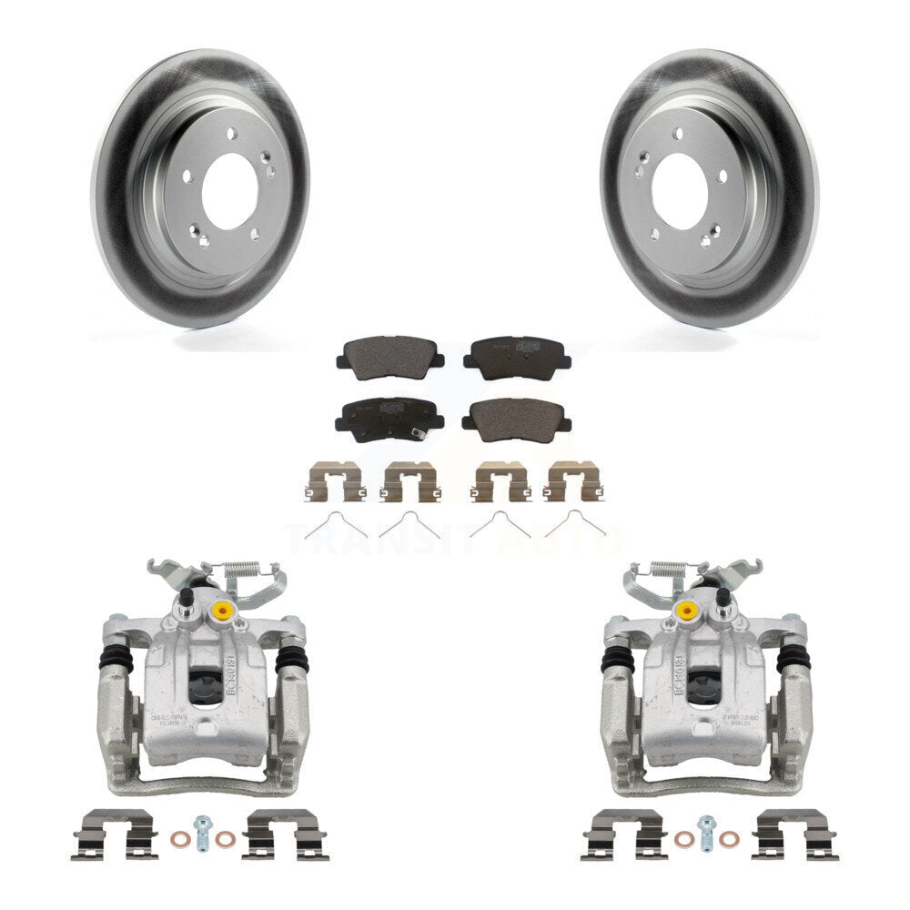 Transit Auto KCG-100332T Disc Brake Kit for 2017-2019 Kia Niro, Hyundai Ioniq - Rear product image