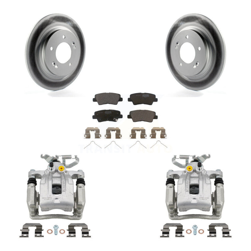Transit Auto KCG-100332T Disc Brake Kit for 2017-2019 Kia Niro, Hyundai Ioniq - Rear product image