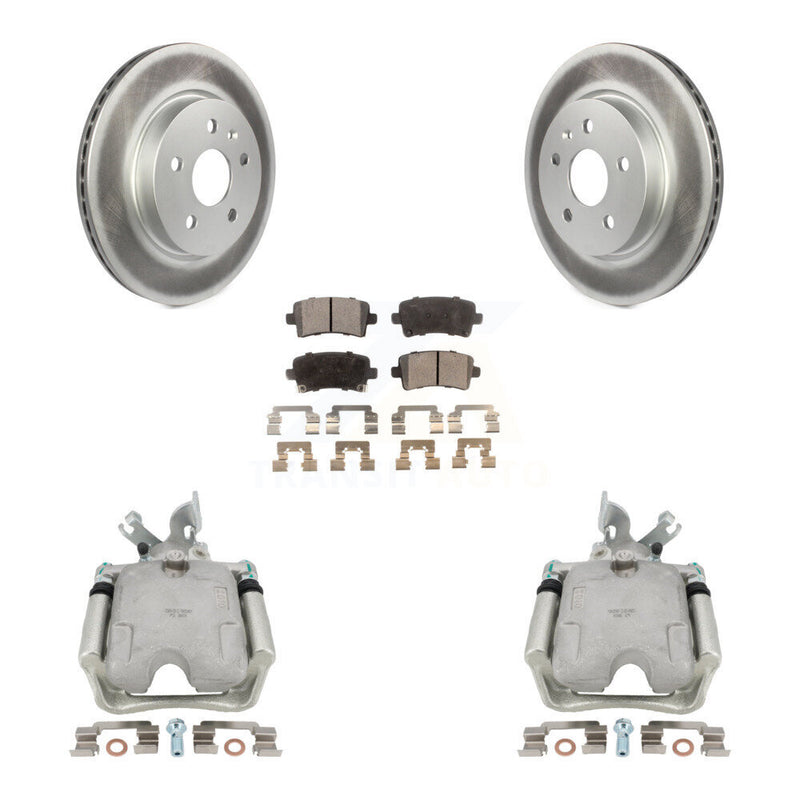Transit Auto KCG-100333T Disc Brake Kit for 2010-2011 Buick Allure, Buick LaCrosse - Rear product image