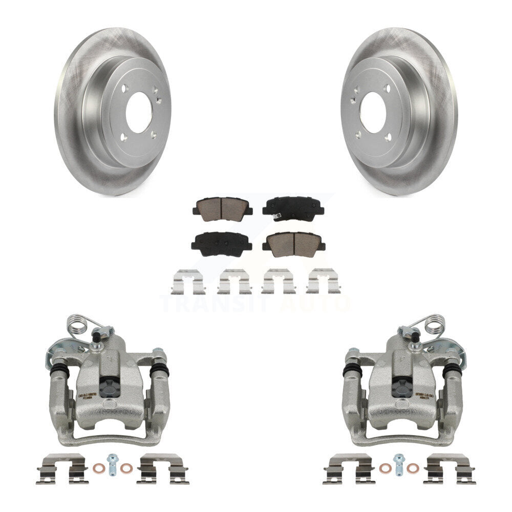 Transit Auto KCG-100334C Disc Brake Kit for 2012-2016 Hyundai Accent - Rear product image