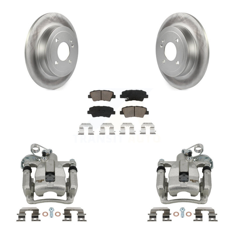 Transit Auto KCG-100334C Disc Brake Kit for 2012-2016 Hyundai Accent - Rear product image