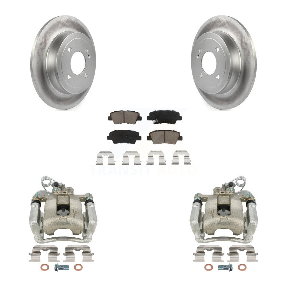 Transit Auto KCG-100335C Disc Brake Kit for 2012-2017 Kia Rio - Rear product image