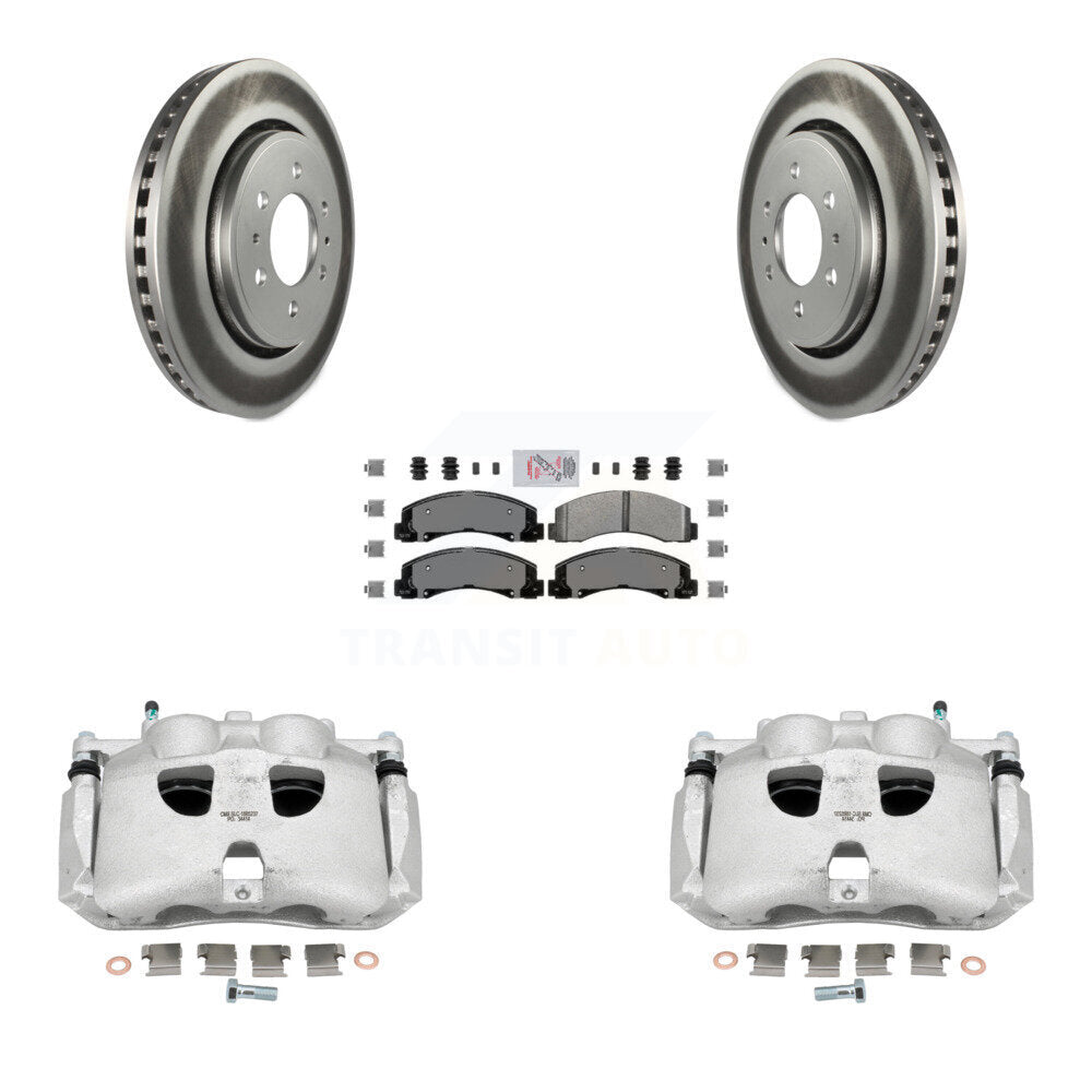 Transit Auto KCG-100335N Disc Brake Kit for 2018-2021 Lincoln Navigator, Ford Expedition - Front product image