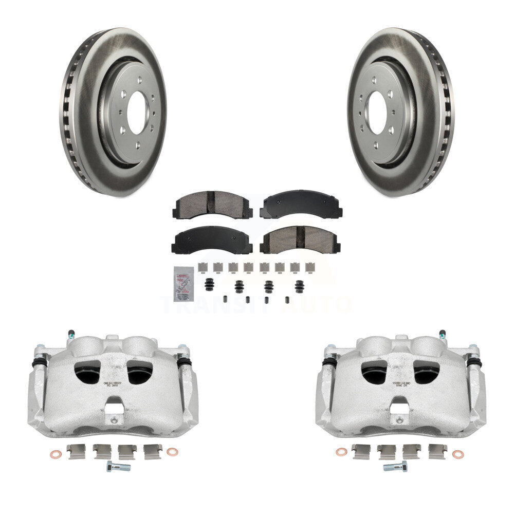 Transit Auto KCG-100337N Disc Brake Kit for 2018-2021 Lincoln Navigator, Ford Expedition - Front product image