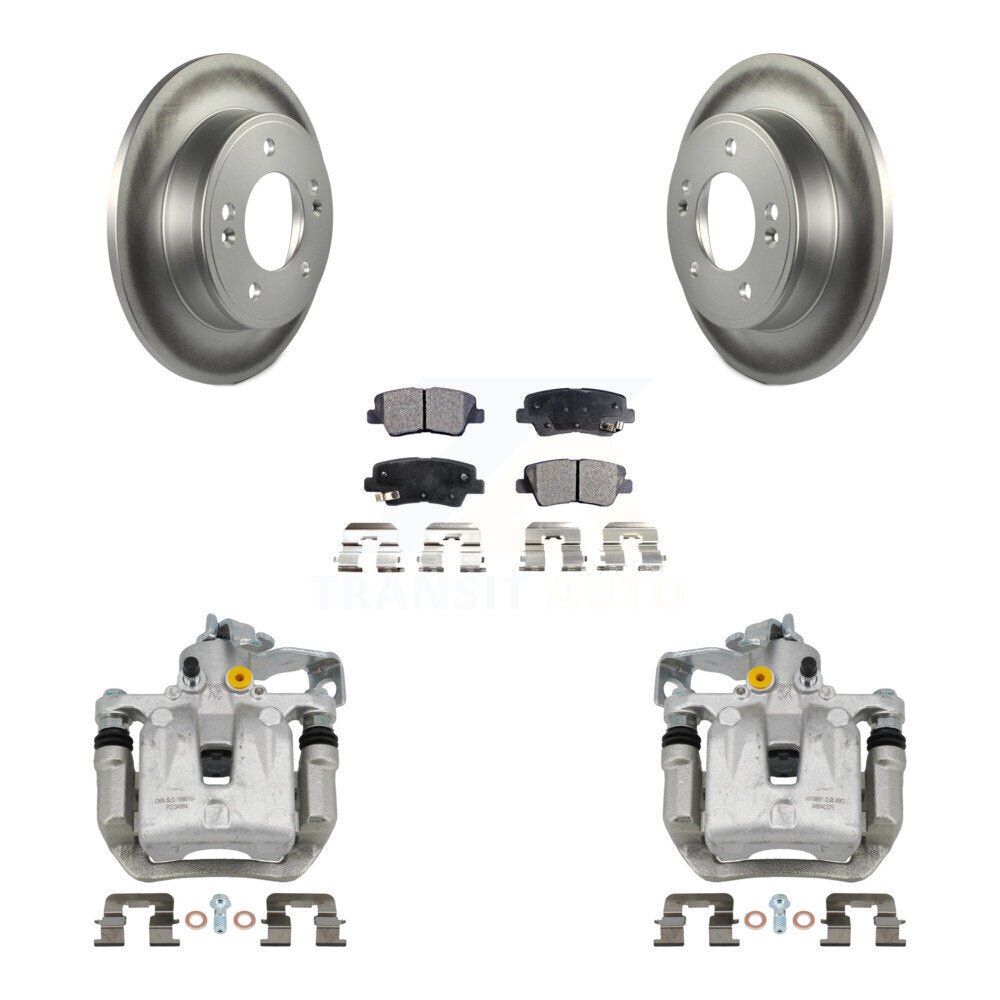 Transit Auto KCG-100337P Disc Brake Kit for 2013-2017 Hyundai Elantra GT, Kia Forte, Kia Forte Koup & more - Rear product image