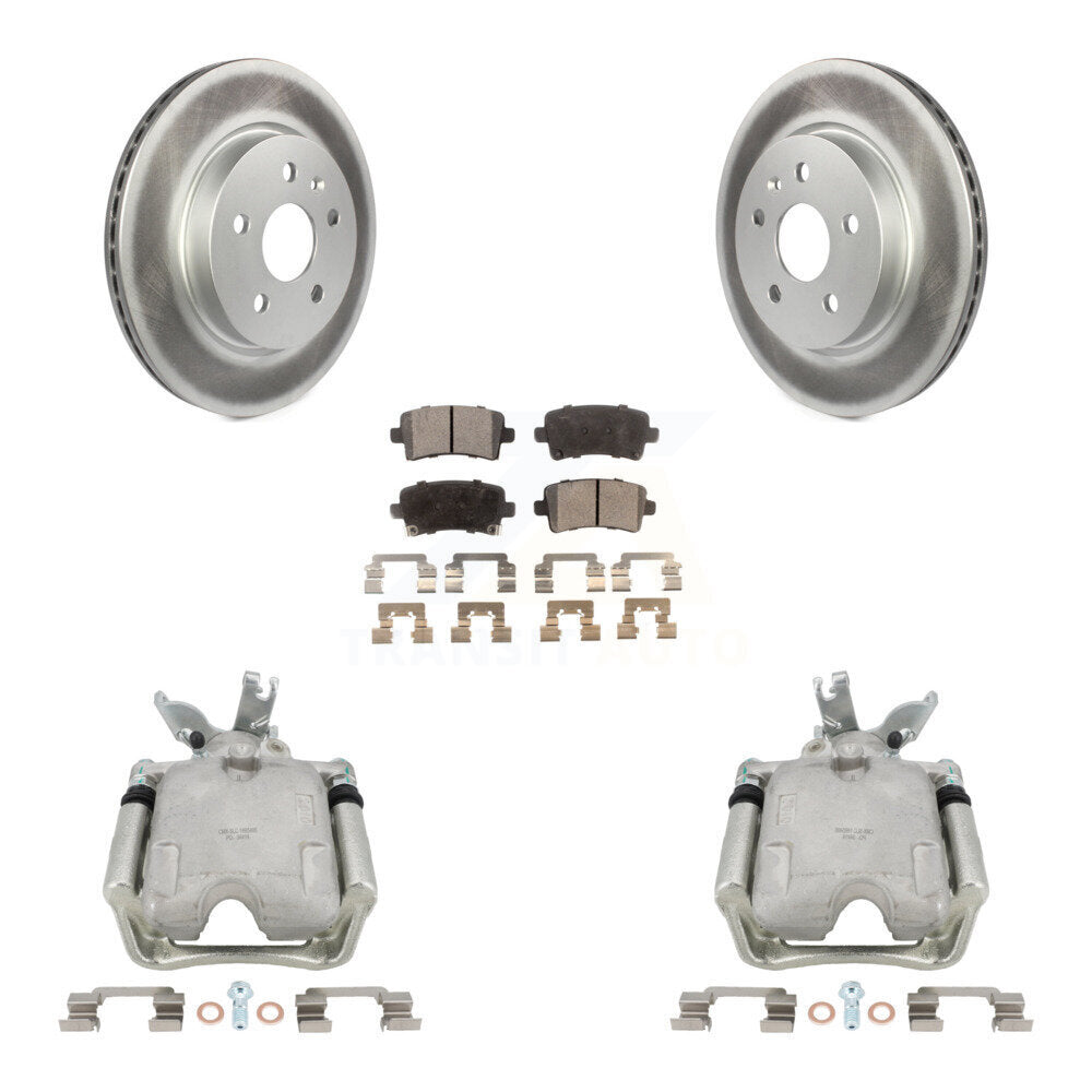 Transit Auto KCG-100337T Disc Brake Kit for 2014-2015 Chevrolet Malibu - Rear product image