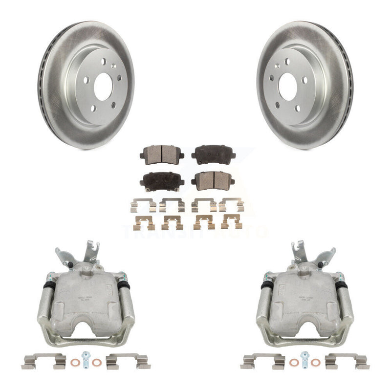 Transit Auto KCG-100337T Disc Brake Kit for 2014-2015 Chevrolet Malibu - Rear product image