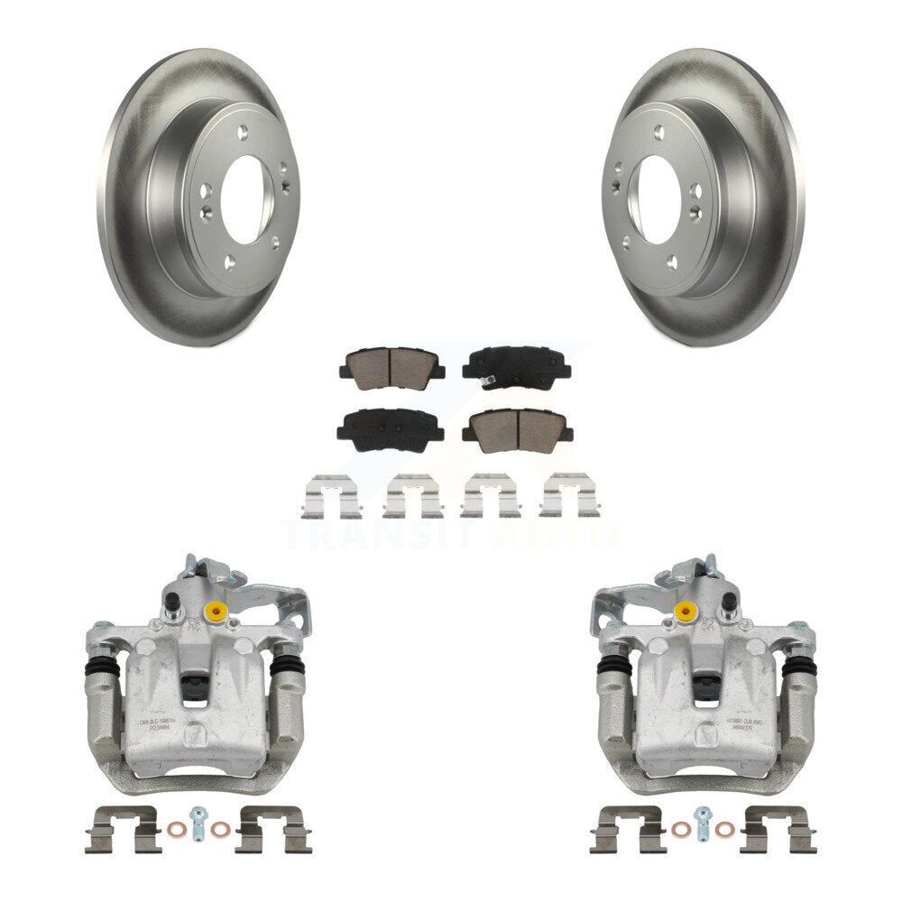 Transit Auto KCG-100338C Disc Brake Kit for 2013-2017 Hyundai Elantra GT, Kia Forte, Kia Forte Koup & more - Rear product image