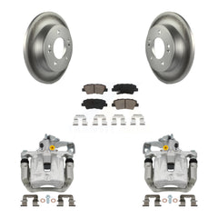 Transit Auto KCG-100338C Disc Brake Kit for 2013-2017 Hyundai Elantra GT, Kia Forte, Kia Forte Koup & more - Rear product image