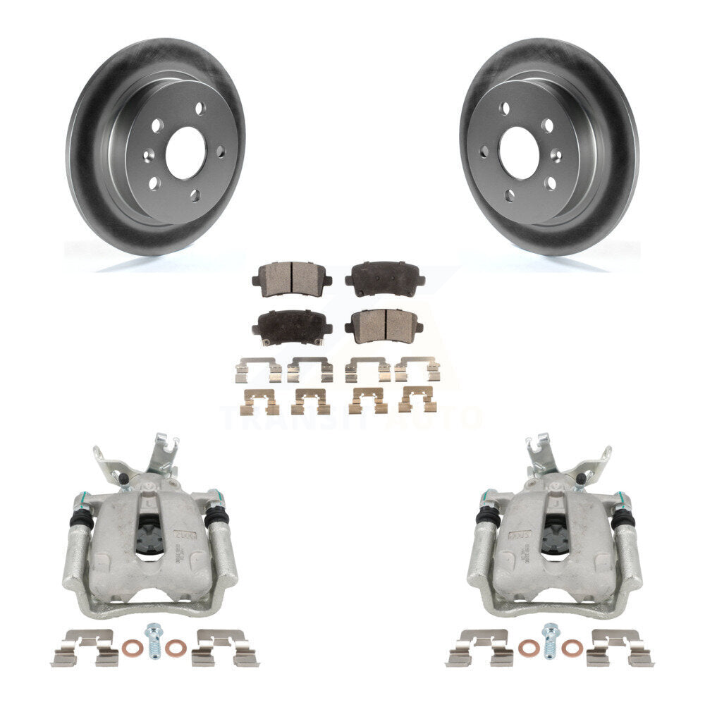 Transit Auto KCG-100338T Disc Brake Kit for 2014-2016 Chevrolet Malibu Limited, Chevrolet Malibu - Rear product image