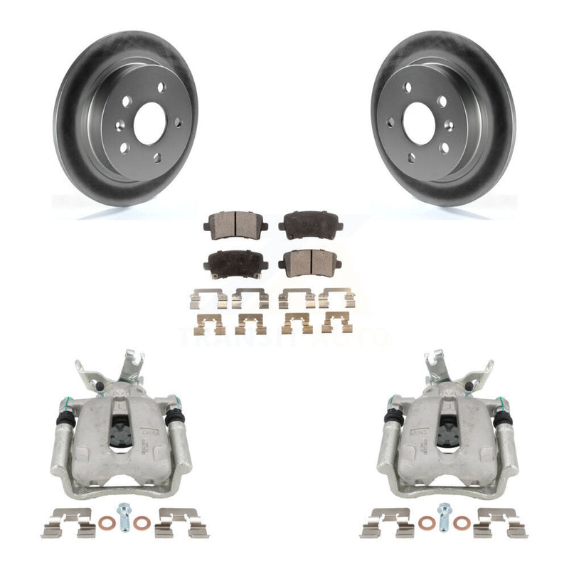 Transit Auto KCG-100338T Disc Brake Kit for 2014-2016 Chevrolet Malibu Limited, Chevrolet Malibu - Rear product image